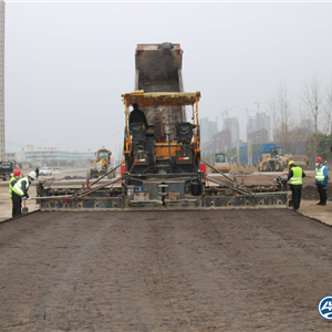 郑州金水区水稳路面摊铺|专业施工团队包工包料-路琥道路
